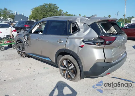 2021 Nissan Rogue Sl Fwd из США, поврежденный, VIN JN8AT3CA6MW020858